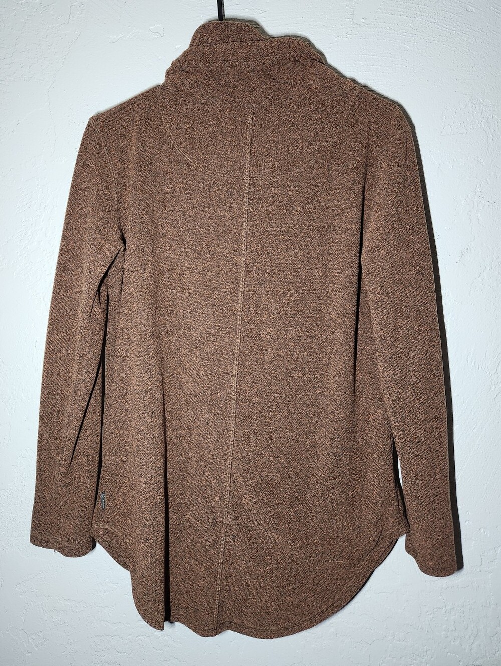 Deso Supply Co. Womens Size M Brown Tallac Funnel Neck Pullover Sweatshirt - Picture 3 of 5